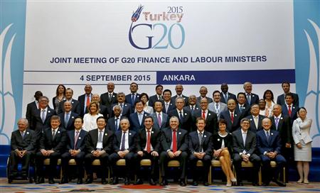 Ｇ２０、中国を事実上牽制…「通貨安競争」回避求め、構造改革促す　米利上げには新興国から注文