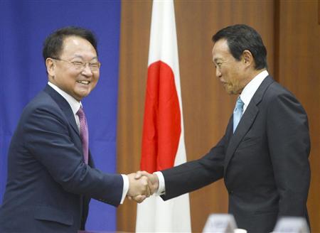日韓、経済安定へ協力　ソウルで財務対話　昨年５月の東京会合に続き７回目