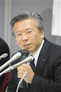 ６月２５日の株主総会後に新社長に就任する三菱自動車の相川哲郎常務＝６日午後、東京都港区の同社本社（飯田耕司撮影）