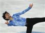 フィギュアスケート男子SP羽生結弦＝１３日、ロシア・ソチのアイスベルク・パレス（大里直也撮影）