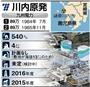 九州電力川内（せんだい）原発＝２０１３年７月８日現在、鹿児島県薩摩川内市