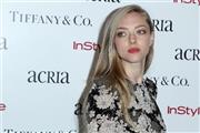 米女優、アマンダ・サイフリッドさん＝２０１４年１２月１０日、米ニューヨーク（ＡＰ）