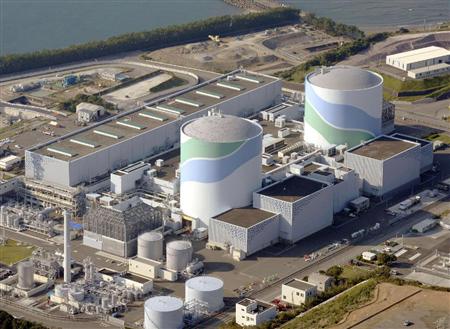 九州電力川内原発。左から１号機、２号機＝２０１４年１０月、鹿児島県薩摩川内市