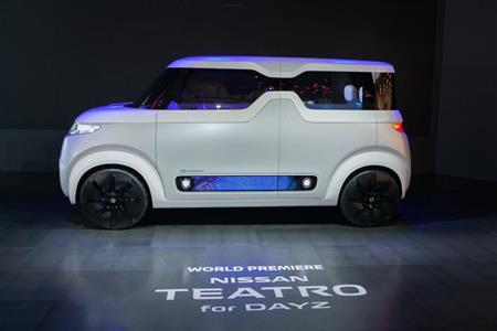 日産が出展した軽のEVコンセプトカー「TEATRO for DAYS（テアトロフォーデイズ）」