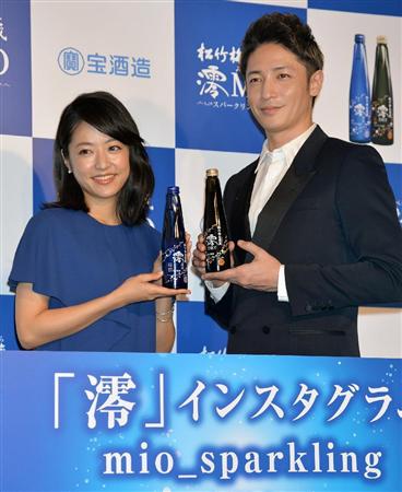 宝酒造 スパークリング清酒の新ｃｍ 井上真央と玉木宏を起用 Sankeibiz サンケイビズ