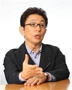 古舘伊知郎さん＝２７日、東京都港区（撮影・春名中）