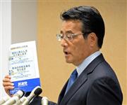 民進党の岡田克也代表（斎藤良雄撮影）