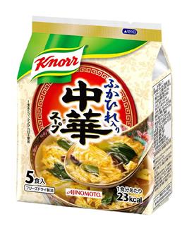 味の素が回収する「クノール中華スープ５食入袋」