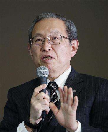 東芝の綱川智社長