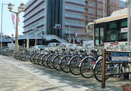 自転車シェア、自治体快走 堺市、通勤に活用 愛媛県は観光資源化 