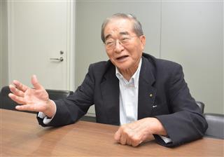 イトマン事件について語るイトマンＯＢの傍士倶明氏