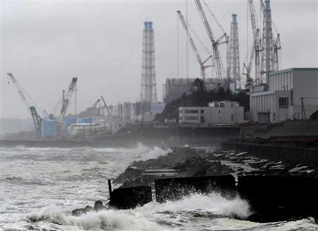 震災から８年を迎えた１１日の福島第１原子力発電所。原発を取り巻く状況はなお厳しい