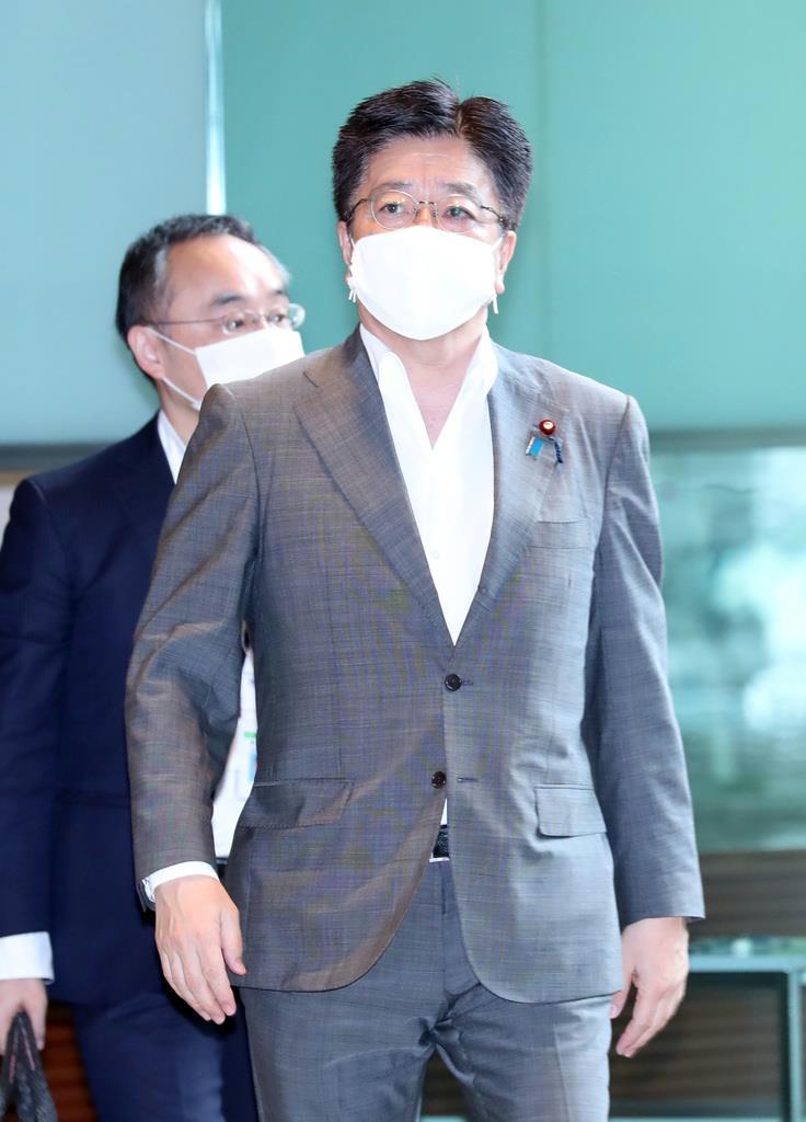 加藤勝信厚労相（春名中撮影）