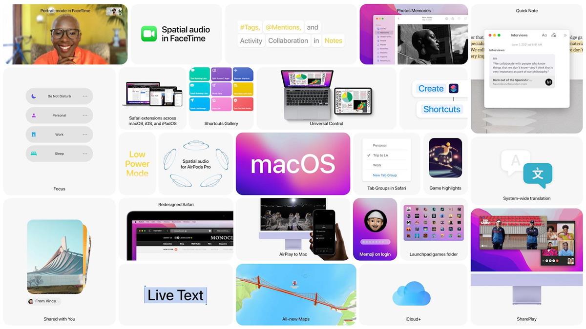 Apple、macOSの新バージョンは「Monterey（モントレー）」　2021年秋にリリース